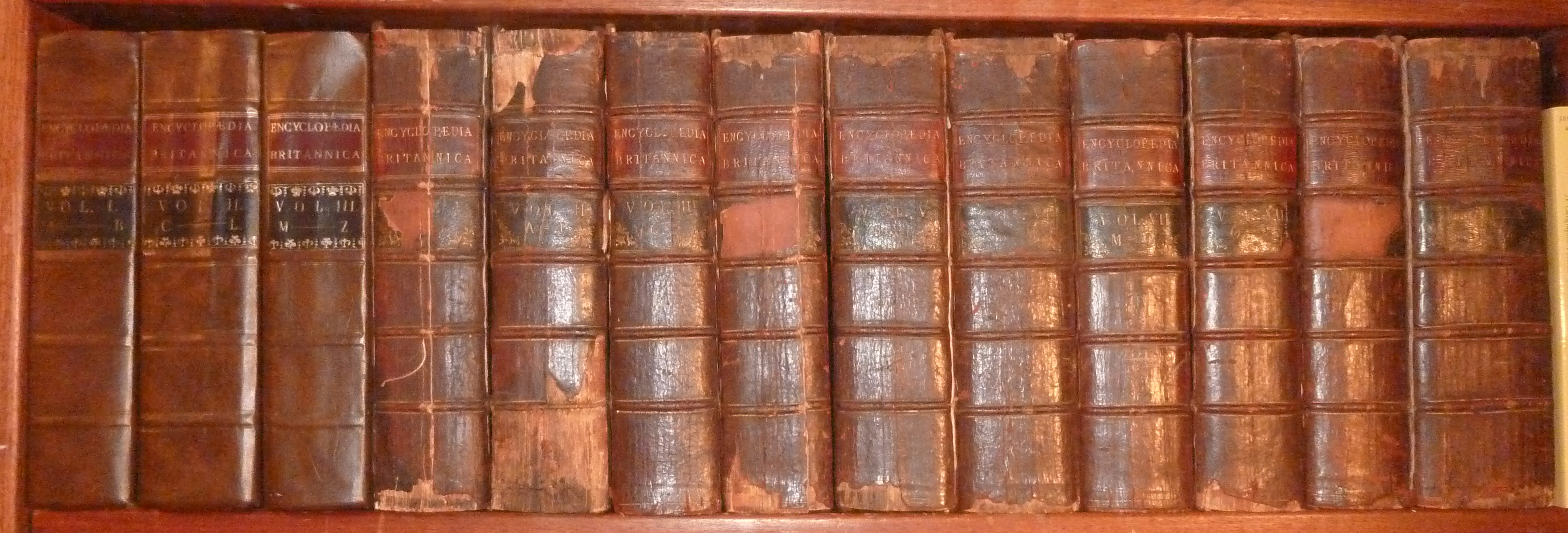 Complete 18 Volume 3rd Edition 1797 Encyclopedia Britannica E23 